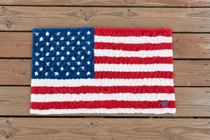 Patriotic Flag Blanket